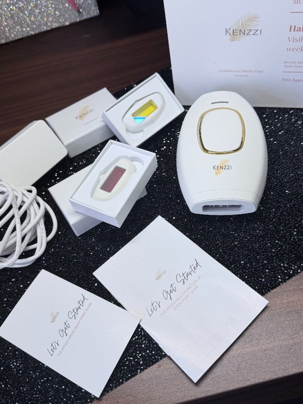 Kenzzi Hair Removal IPL Multi Lens Handset - Never Used